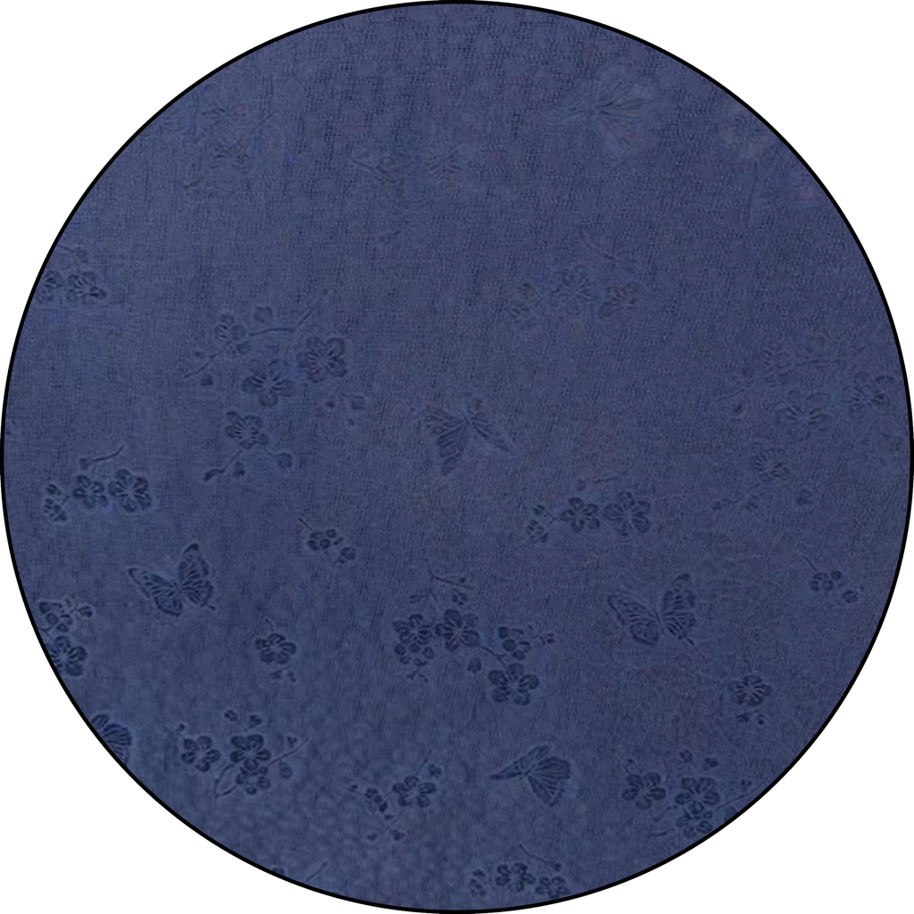 28姆米 梅花蝴蝶提花