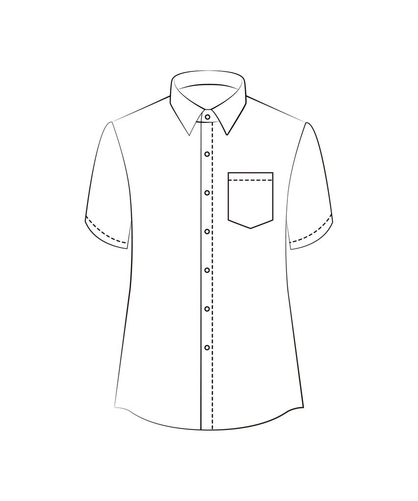 休闲短袖衬衣（女）