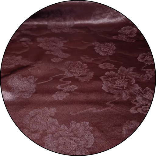 [17] 35姆米 祥云牡丹提花